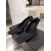 Bottega Veneta Squared Toe Pumps 85mm In Black Leather