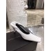 Bottega Veneta Squared Toe Pumps 85mm In White Leather