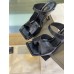 Bottega Veneta Square Toe Mules In Black Leather