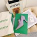 Bottega Veneta Madame Pumps 90mm In Lilas Lambskin