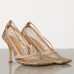 Bottega Veneta Stretch Pumps In Nude Mesh