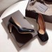 Bottega Veneta Bloc Pumps In Black Laville Leather