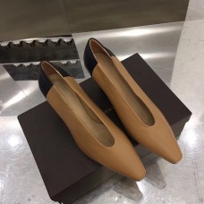 Bottega Veneta Almond Bicolor Pumps In Nude Nappa Leather