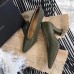 Bottega Veneta Almond Toe Pumps In Khaki Nappa Leather