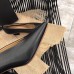 Bottega Veneta Almond Toe Pumps In Black Nappa Leather