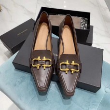 Bottega Veneta BV Madame Pumps In Chocolate Leather