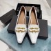 Bottega Veneta BV Madame Pumps In White Leather