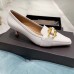 Bottega Veneta BV Madame Pumps In White Leather