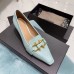 Bottega Veneta BV Madame Pumps In Blue Embossed Lizard