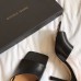 Bottega Veneta Square Toe Mules In Black Nappa Leather