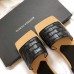 Bottega Veneta Intrecciato Slides In Black Nappa Leather