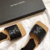 Bottega Veneta Intrecciato Slides In Black Nappa Leather