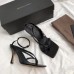 Bottega Veneta Ankle-strap Stretch Sandals In Black Nappa Leather