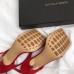 Bottega Veneta Ankle-strap Stretch Sandals In Red Nappa Leather