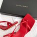Bottega Veneta Ankle-strap Stretch Sandals In Red Nappa Leather