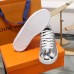 Louis Vuitton Silver Glitter Frontrow Sneaker
