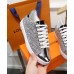 Louis Vuitton Silver Glitter Frontrow Sneaker