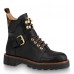 Louis Vuitton Black Territory Flat Ranger Boot