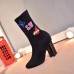 Louis Vuitton LV Black Heart Ankle Boot