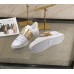 Louis Vuitton White Signature Frontrow Sneaker