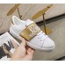 Louis Vuitton White Signature Frontrow Sneaker