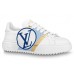 Louis Vuitton White/Blue Time Out Sneakers