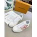 Louis Vuitton White/Red Time Out Sneakers