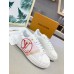 Louis Vuitton White/Red Time Out Sneakers