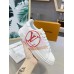 Louis Vuitton White/Red Time Out Sneakers