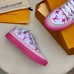 Louis Vuitton Rose Pop Stellar Sneakers