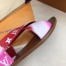 Louis Vuitton LV Escale Palma Flat Sandals Red