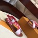 Louis Vuitton LV Escale Palma Flat Sandals Red