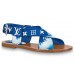 Louis Vuitton LV Escale Palma Flat Sandals Blue