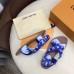 Louis Vuitton LV Escale Palma Flat Sandals Blue