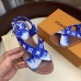 Louis Vuitton LV Escale Palma Flat Sandals Blue