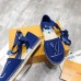 Louis Vuitton LV Escale Starboard Flat Espadrille Blue