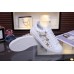 Louis Vuitton Frontrow Sneaker In White Leather With Flowers