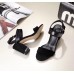 Louis Vuitton Black Wordplay Sandals