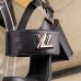 Louis Vuitton Black Leather Horizon Sandal