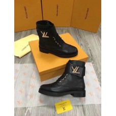 Louis Vuitton Black Wonderland Ranger Boot