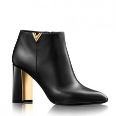 Louis Vuitton Black Upper East Low Boot