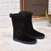 Louis Vuitton Black Frosty Half Boot