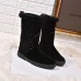 Louis Vuitton Black Frosty Half Boot