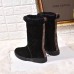 Louis Vuitton Black Frosty Half Boot