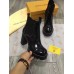 Louis Vuitton Black Rockabily Ankle Boot