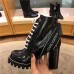 Louis Vuitton Black Leather Star Trail Ankle Boot