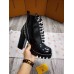 Louis Vuitton Black Leather Star Trail Ankle Boot