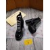 Louis Vuitton Black Leather Star Trail Ankle Boot