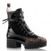 Louis Vuitton Noir Laureate Platform Desert Boot