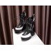 Louis Vuitton Black/White Laureate Desert Boot